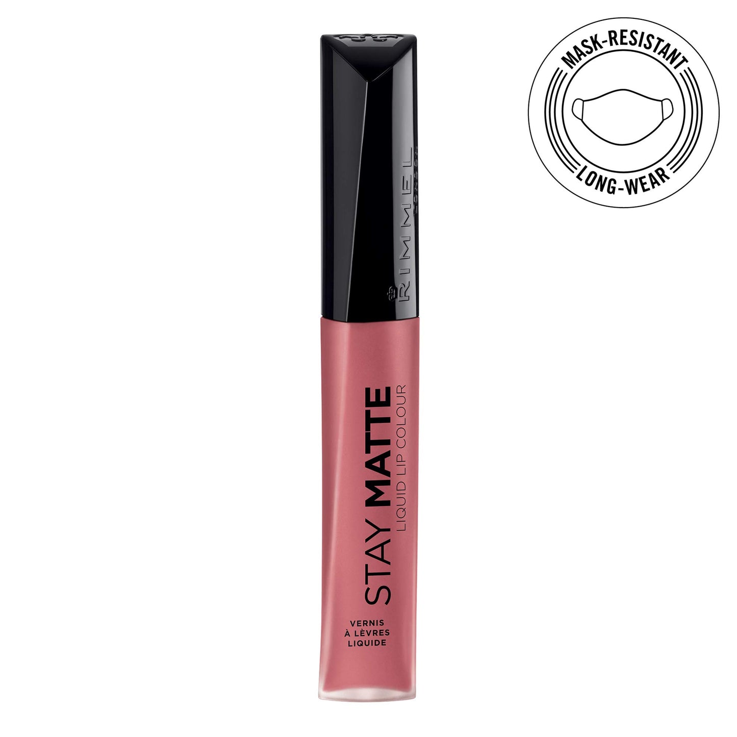 Rimmel Stay Matte Lip Liquid, Pink Bliss, 0.21 Fl Oz (Pack of 2)