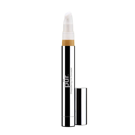 PÜR MINERALS Disappearing Ink 4-in-1 Brightening Concealer Pen, Hydrates to Smooth Lines & Wrinkles, Cruelty & BPA Free