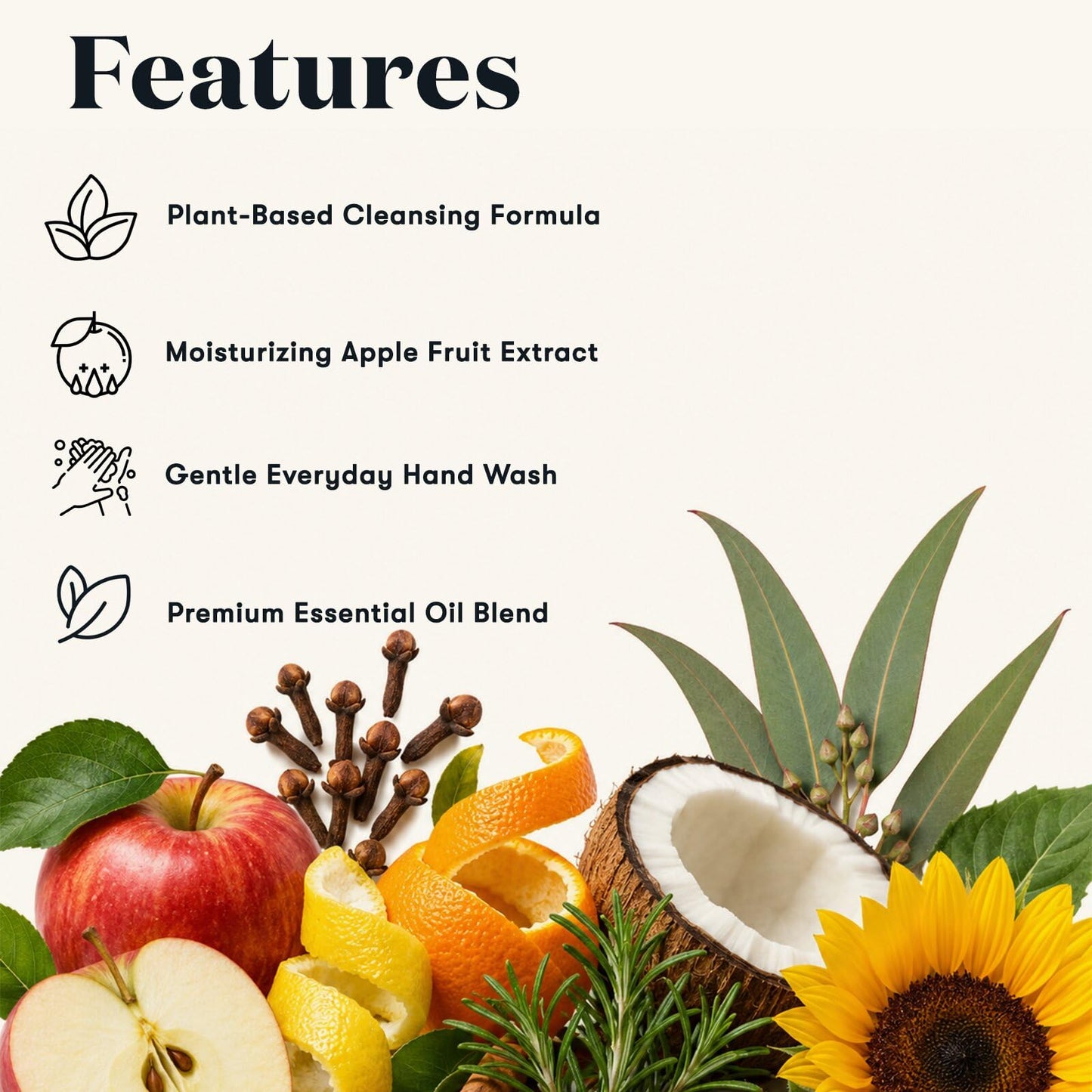 Thieves Foaming Hand Soap with Aloe & Ginkgo Biloba | Gentle, Plant-Based Formula for Moisturizing & Thorough Cleaning | Infused with Young Living's Thieves Premium Essential Oil Blend for Soft Skin