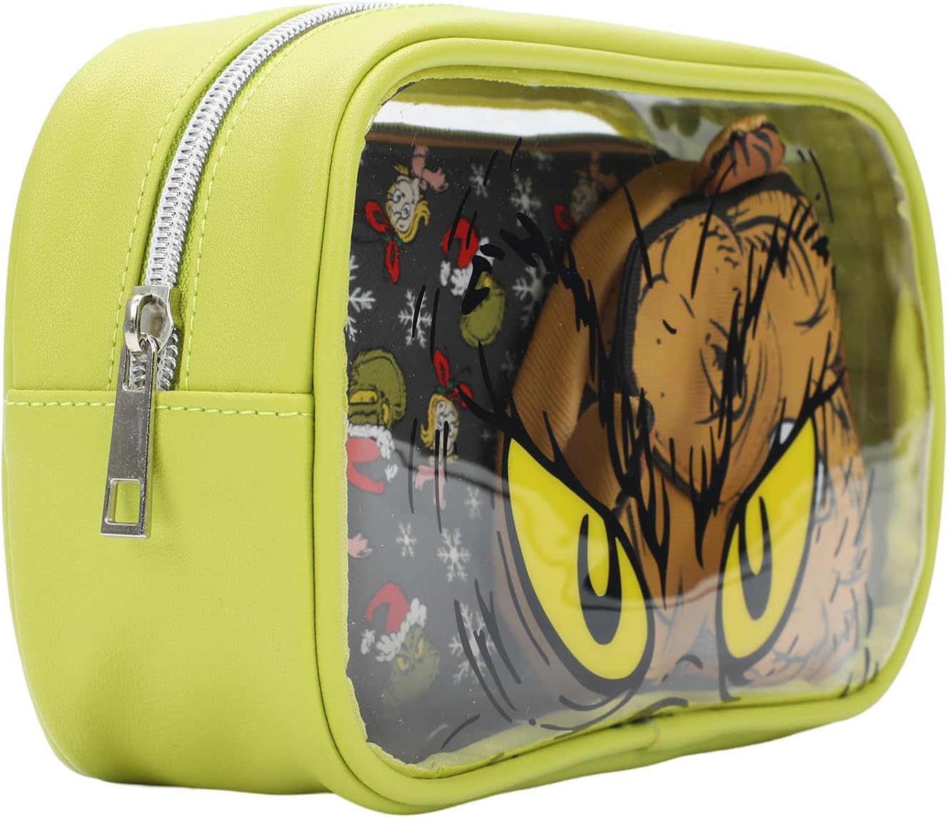 Grinch Travel Cosmetic Bags - Set of 3 Fun & Festive Organizers | Perfect for Holiday Travel