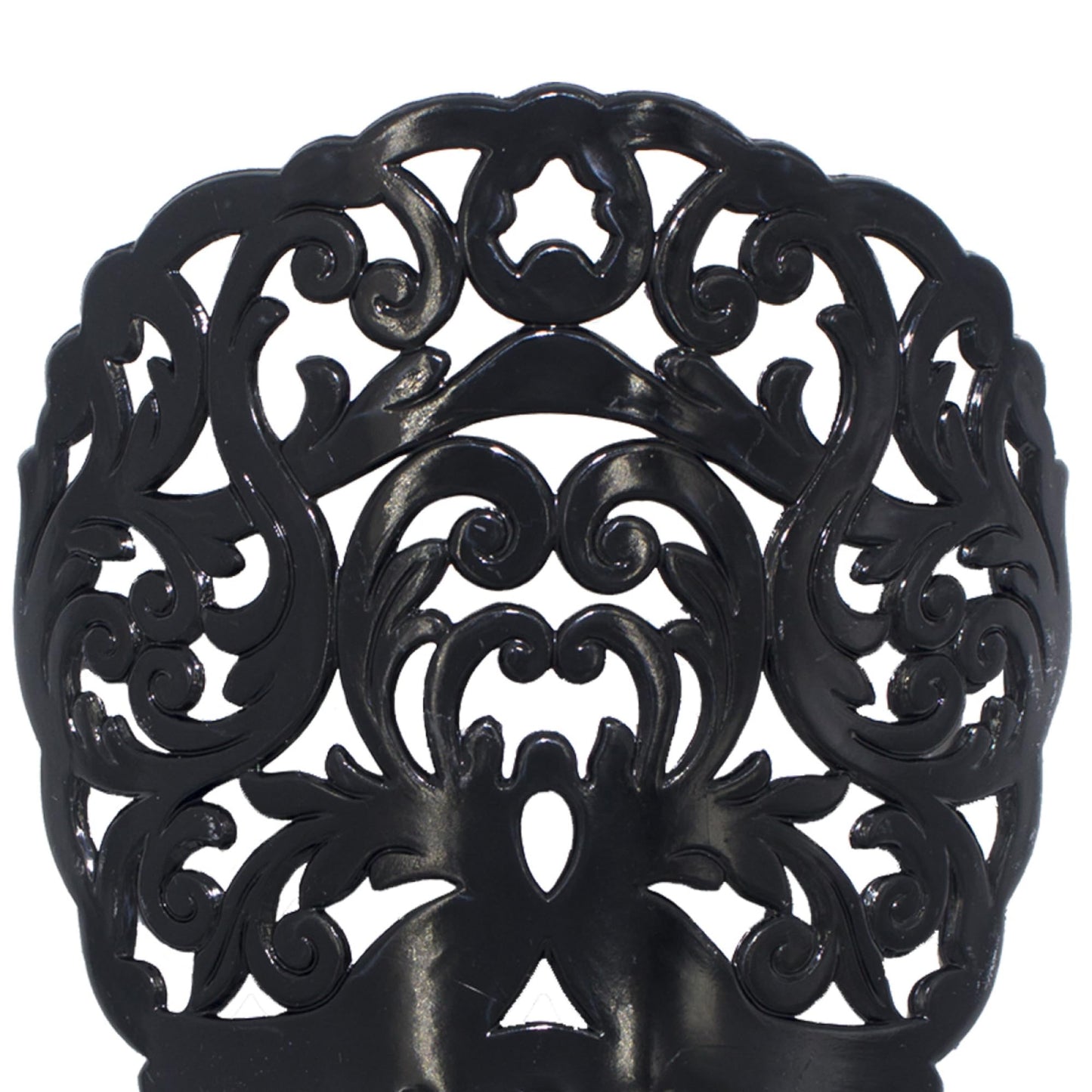 Spanish Hair Comb for Women – Traditional Flamenco Peineta Española for Girls – Ornamental Black Accessory from Spain – Flamenco Hair Combs – Spanish Combs – Mantilla Comb Model I by Ole Ole Flamenco