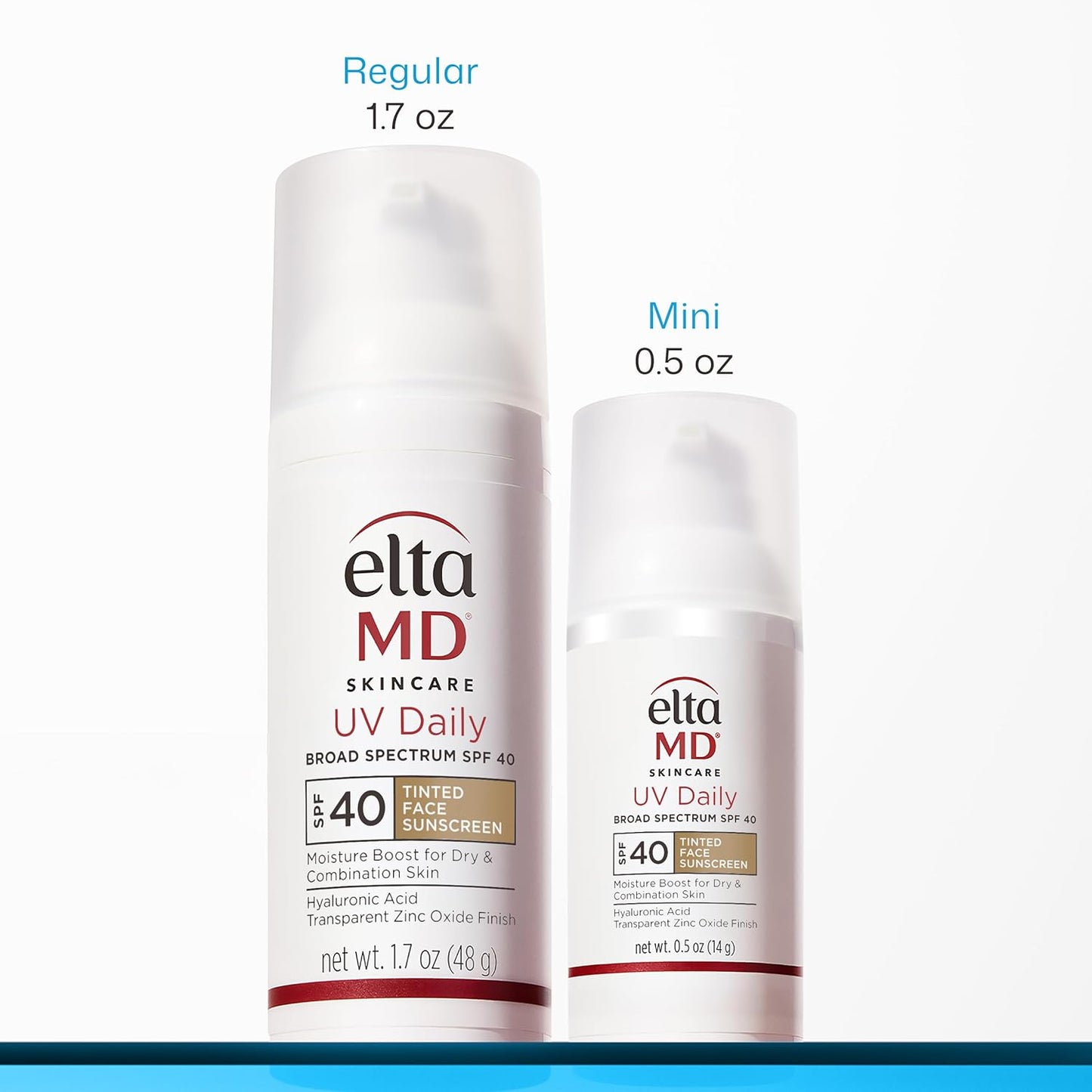 EltaMD UV Clear Tinted Face Sunscreen - SPF 46 Oil-Free Moisturizer with Zinc Oxide | 0.5 oz Pump