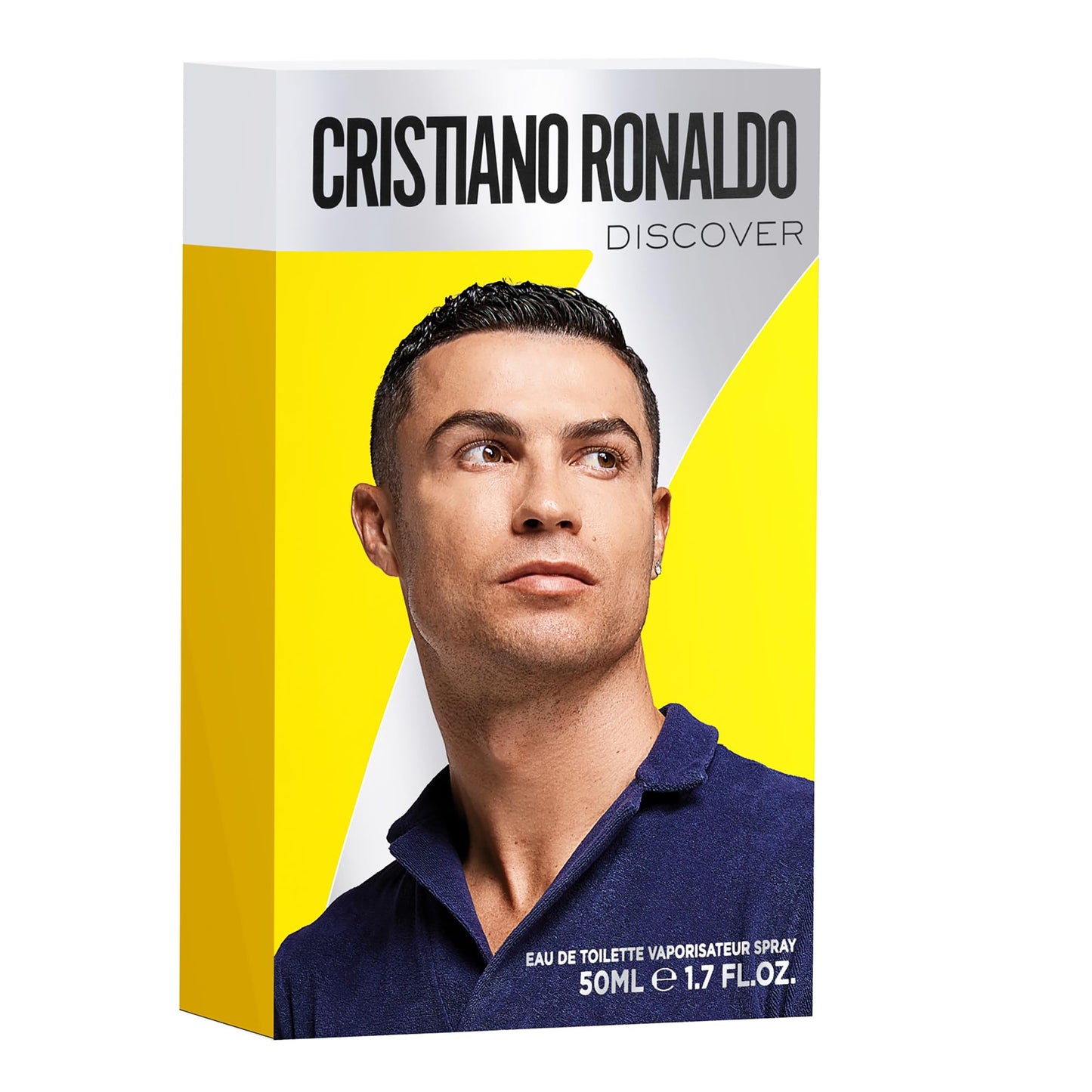 Cristiano Ronaldo CR7 Discover - Eau de Toilette for Men - Long-Lasting Mens Cologne Spray - Orange, Vetiver, Patchouli Cologne for Men - 1.7 oz