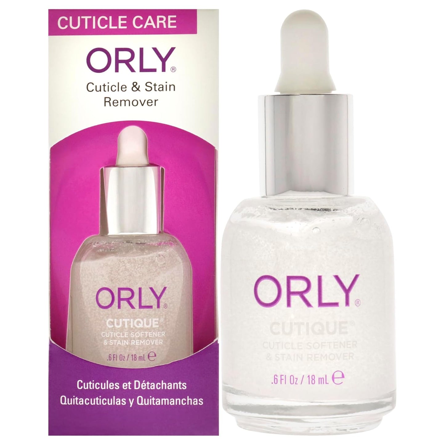 Cutique Cuticle & Stain Remover for Nails - Effective 0.6 oz Nail Treatment
