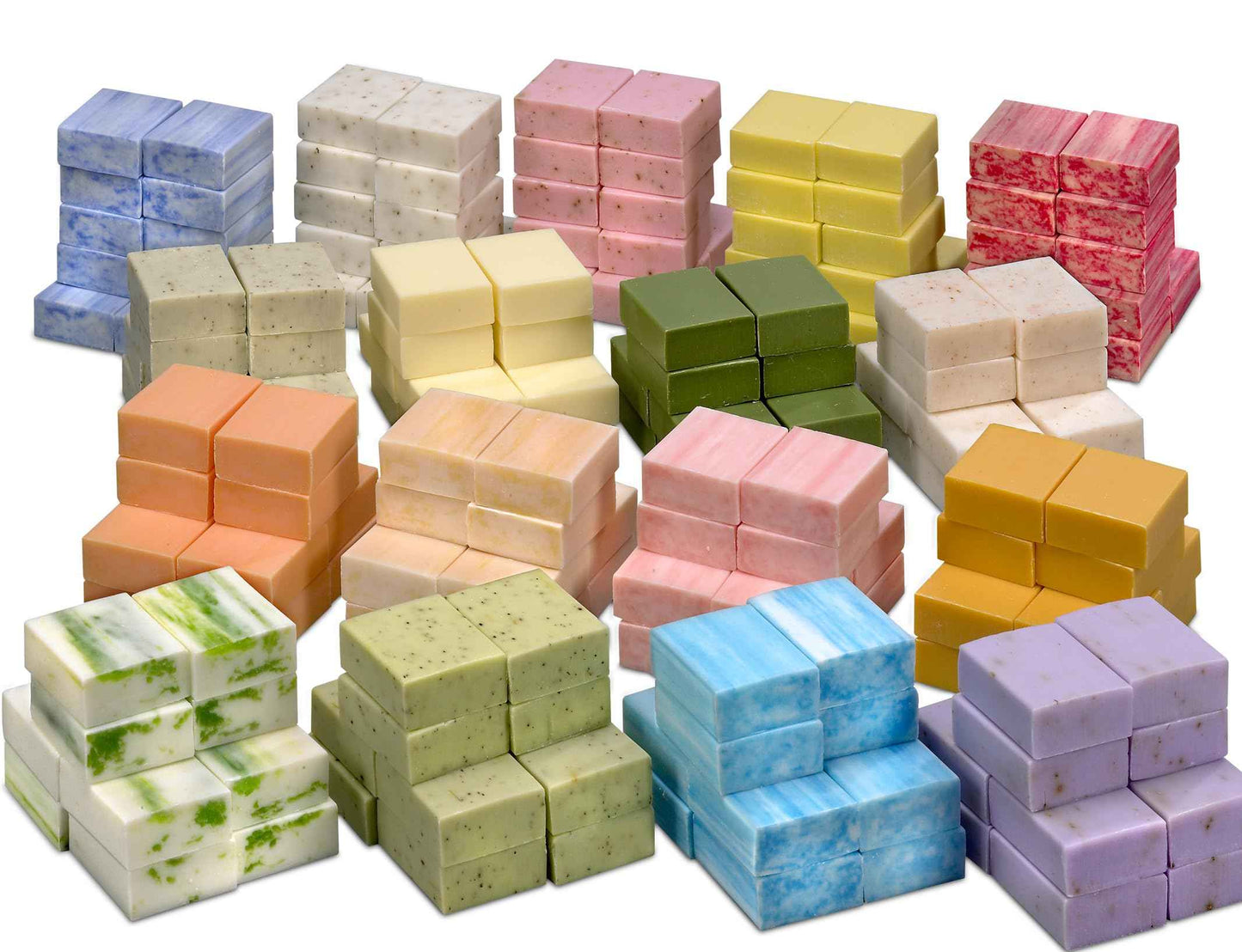 Simple Scents Australia Assorted 6 PCS Natural Soap Bars, Assorted Citrus Delights, 3.5oz Each Moisturizing French Triple Milled Soap Bars Enriched with Shea Butter, Pure Plant Oil Body Soaps