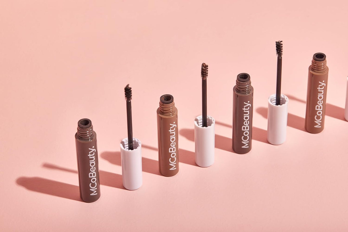 Magic Brows Dark Brown Brow Gel | 3-in-1 Tinted Volumizing Eyebrow Gel with Spoolie Brush for Natural Finish