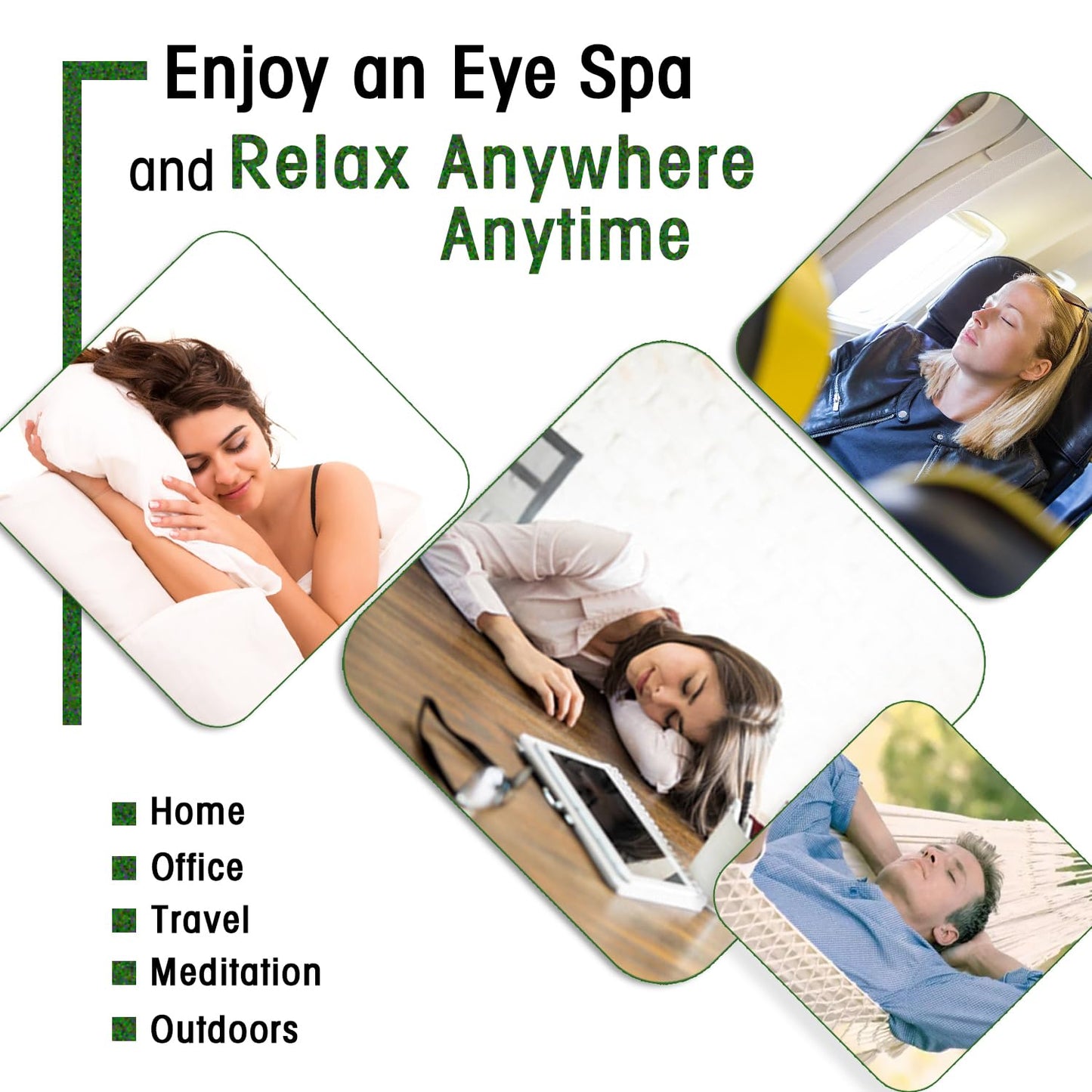 30 Pcs Steam Eye Mask for Puffy Eyes & Dark Circles, Self-Heating Sleep Mask for Travel Essentials, Hydrating & Soothing Eye Patches, Self-Care SPA Relaxation Gifts for Women, Men,Stocking Stuffers