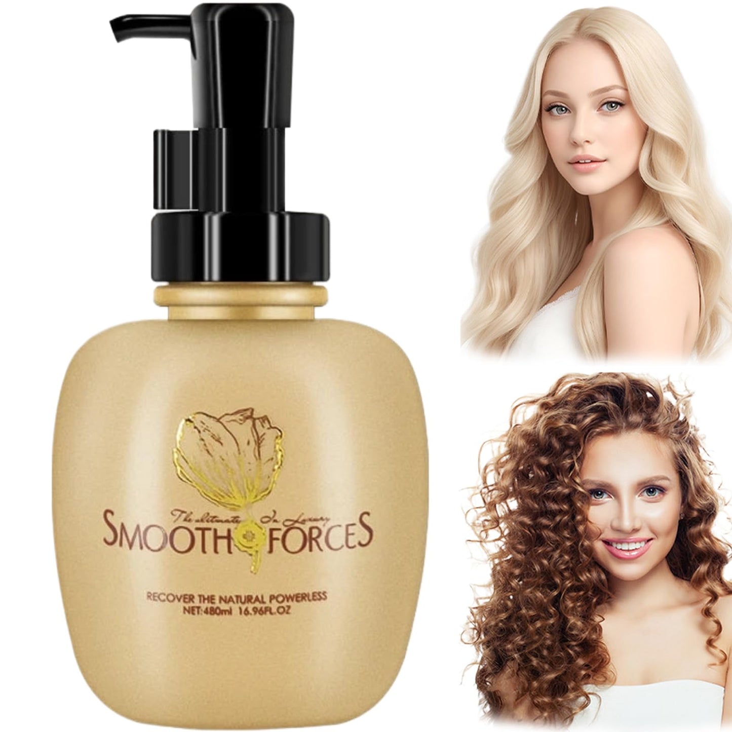 Cappuvini Urcoolestt Advanced Molecular Shampoo 480ml/16 fl oz Advanced Molecular Root Care, Molecular Repair Deep Conditioning Keratin Magical Hair Shampoo for Dry & Damaged Hair