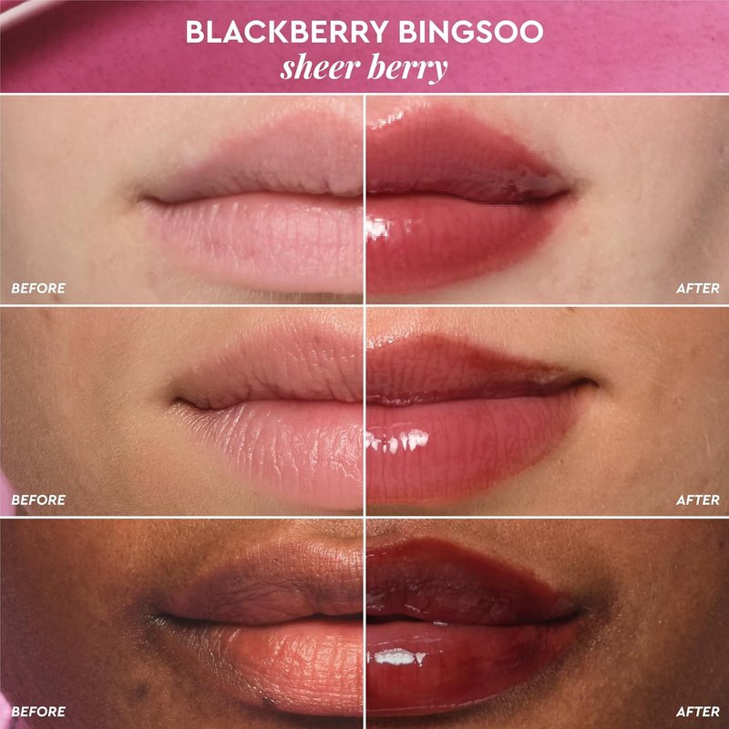 Glow Recipe Lip Treatment - 12Hr Hydrating Balm with Hyaluronic Acid | Sheer Berry Tint (15 ml)