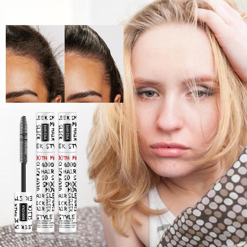 LIHUOMEI Good Behavior Frizz & Flyaway Taming Wand (2pc) Instantly Smooths Flyaways, Slicks Back Styles & Details Edges | 24-Hour Frizz Control Vegan + Cruelty Free