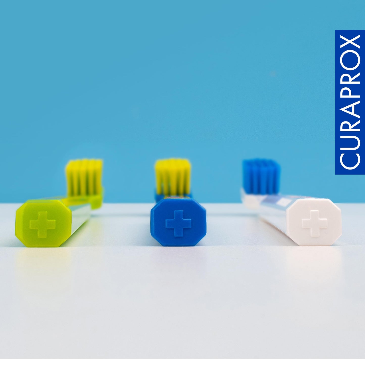 Curaprox CS 5460 Ultra-Soft Toothbrush – for Sensitive Teeth & Gums | Gentle Plaque Removal | 3-Pack |Random Colour