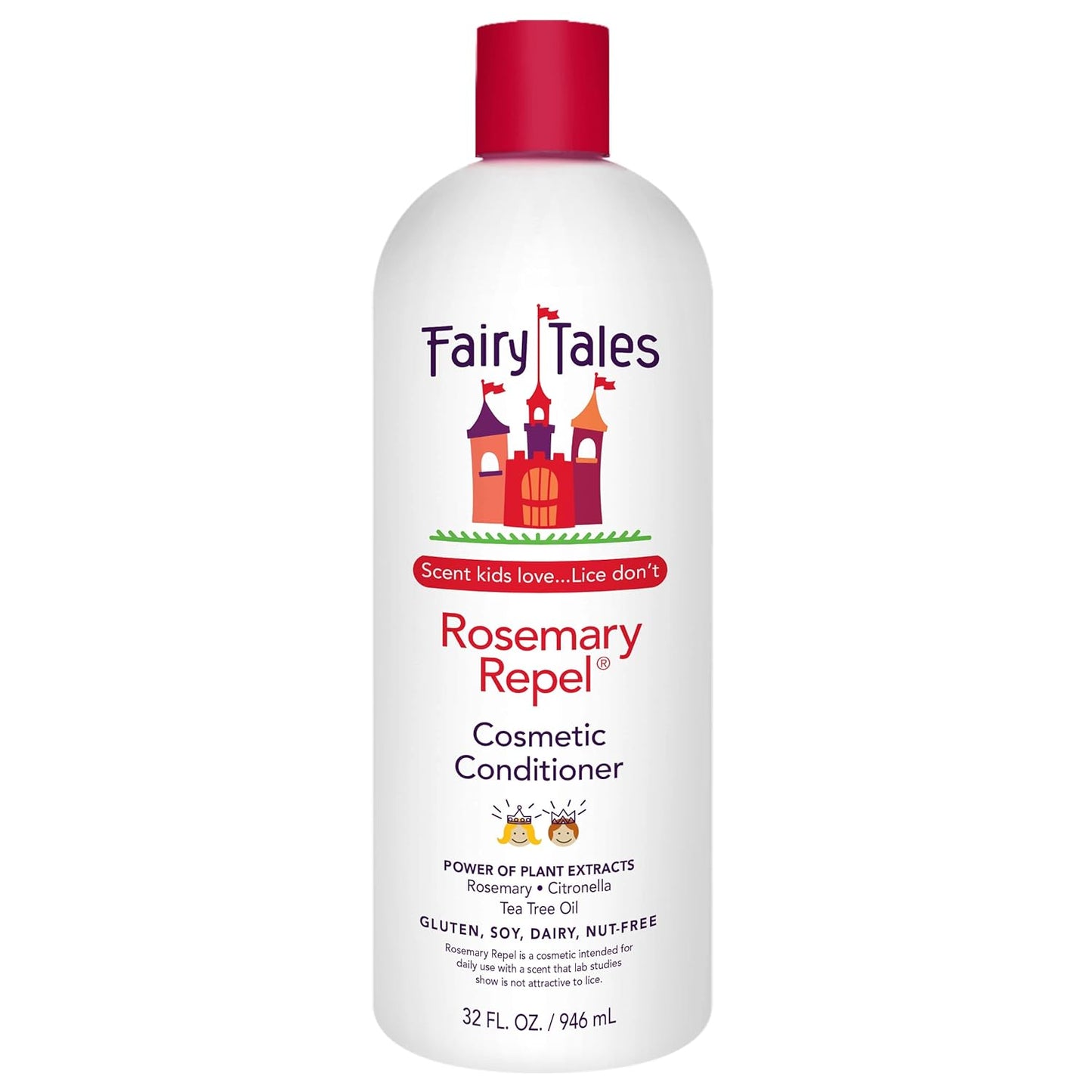 Rosemary Repel Daily Kids Conditioner - Natural Lice Prevention | 32 Fl Oz