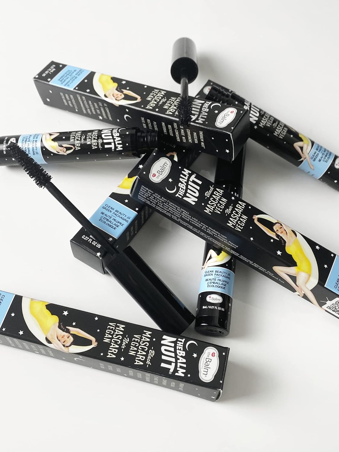 theBalm Nuit Mascara - Volumizing Black Formula for Lush Lashes