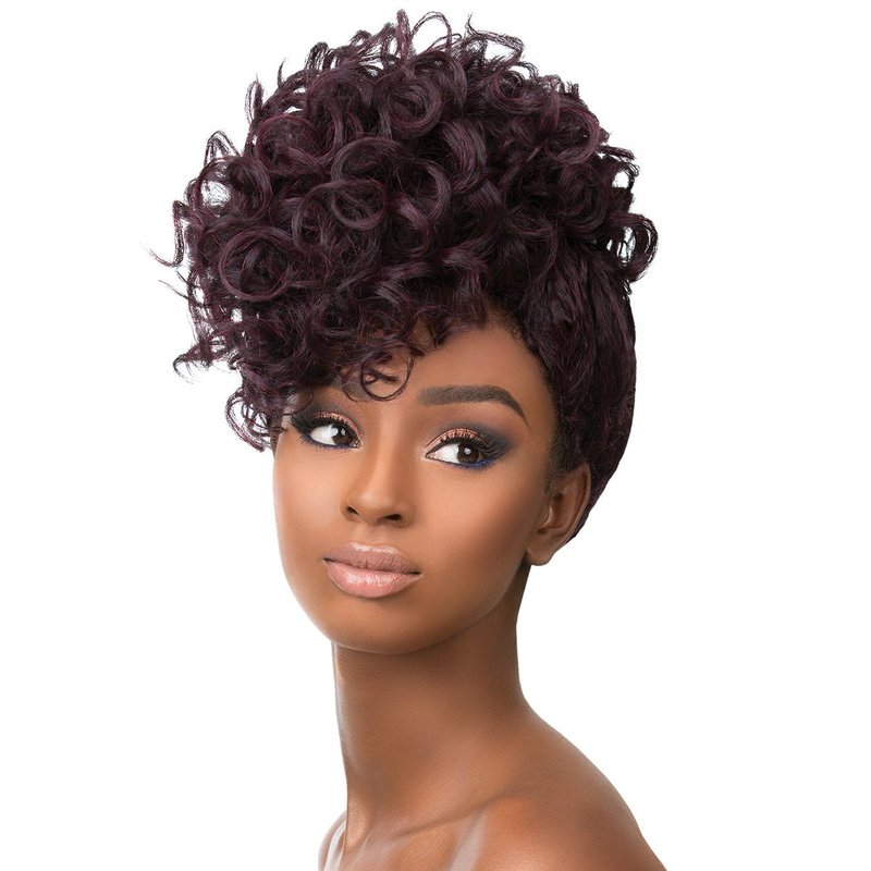 Sensationnel Instant Fashion Wig - Ifw Gigi Synthetic Quick On The Go Styling Comfort Pre Made Styled (1 JETBLACK)