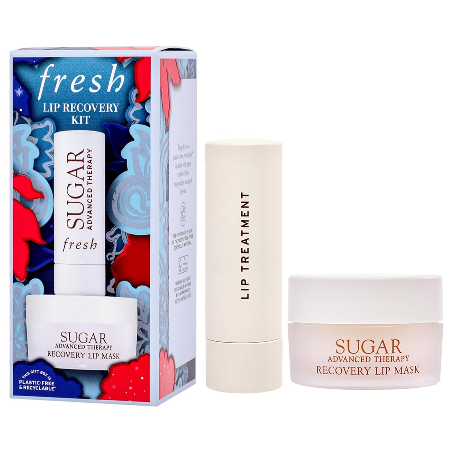Fresh Lip Recovery Kit - Advanced Therapy Lip Mask & Treatment Set | 2 Pieces, 0.35oz & 0.15oz