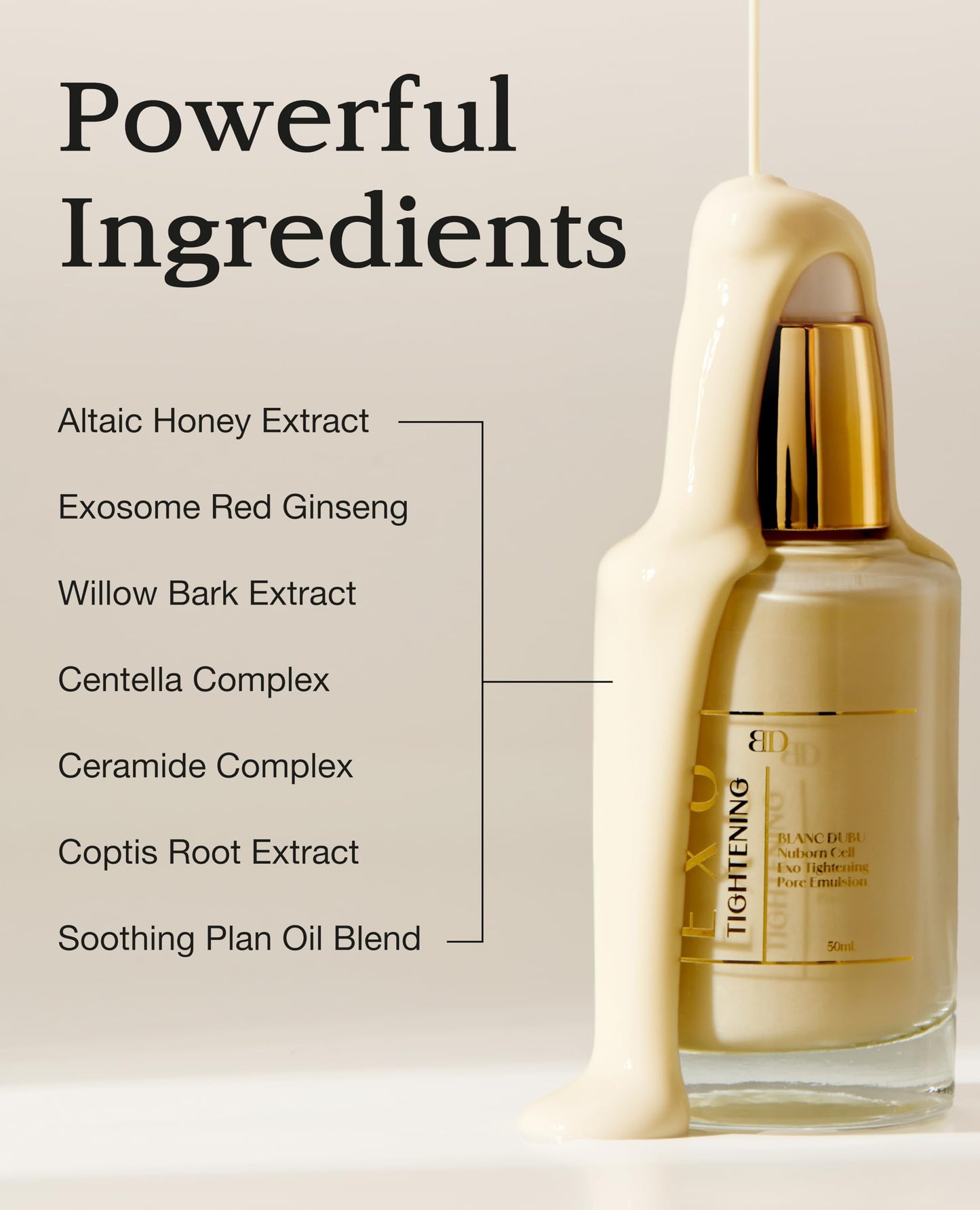 BLANC DUBU Nuborn Cell EXO Tightening Pore Emulsion | Lightweight Moisturizer & Pore Serum with BHA | Korean Pore Minimizer & Gentle Face Exfoliator 50ml (1.69 fl oz)