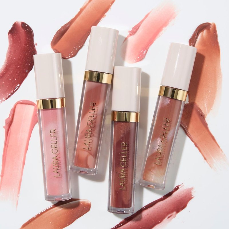 Laura Geller Italian Marble Lip Tint - Moisturizing Gloss with Shea, Mango & Cocoa Butters | 04 Old Fashioned