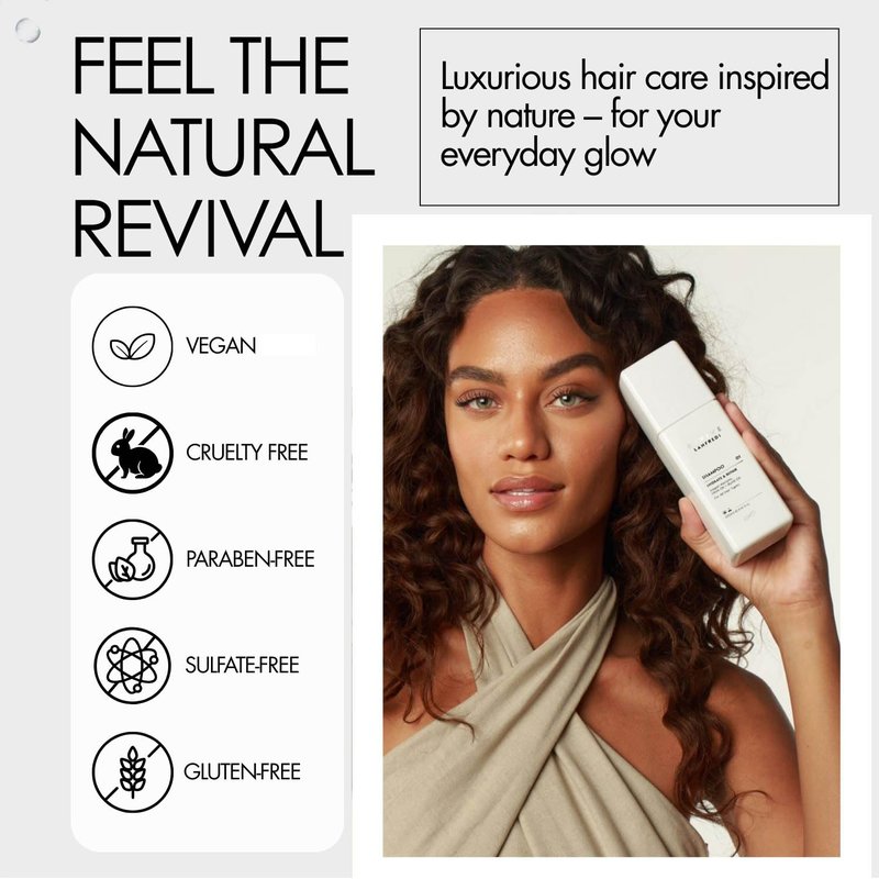 Revive Hydrating Shampoo 8.45 fl oz | Vegan Keratin, Natural Oils & Amino Acids | For Dry, Frizzy, Damaged, Chemically Treated & All Hair Types
