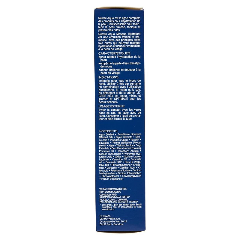 RILASTIL Hydrating Facial Mask - Deep Moisture Treatment | 50ml