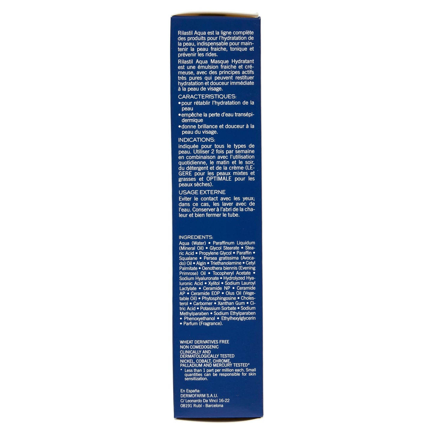 RILASTIL AQUA Hydrating Facial Mask - 50ml