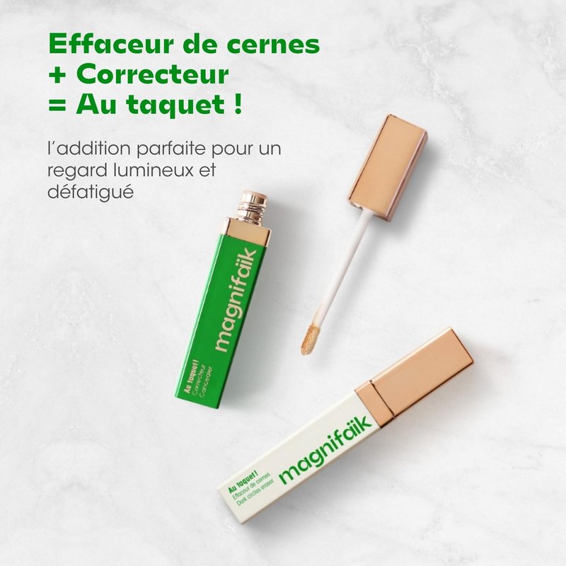 Magnifaik On The Ball! - Concealer with Natural Ingredient - Under Eye Concealer Hides Redness and Imperfections - Vegan Make Up - 20BD - 0.21 oz