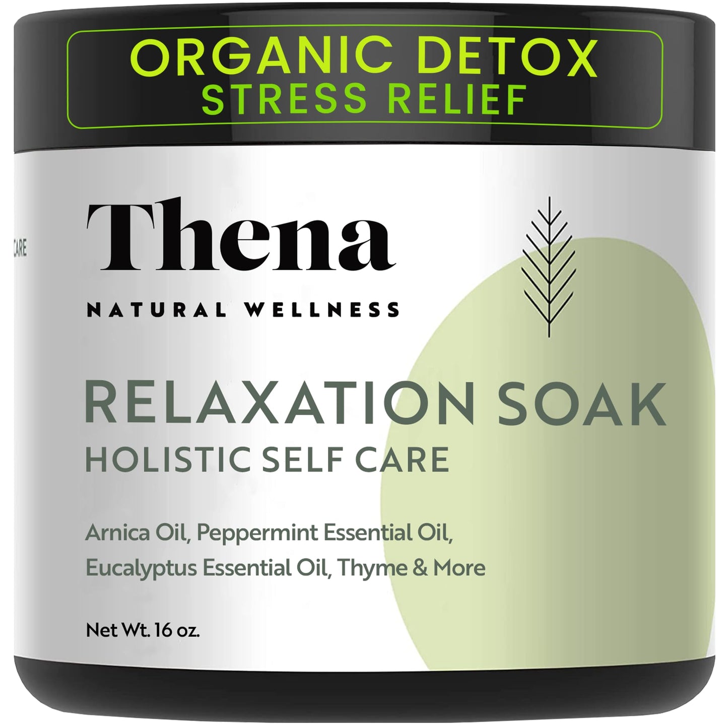 Organic Relaxation Bath Therapy Relaxing Eucalyptus Peppermint Arnica Oil, for Stress Relief Muscle Recovery Detox, Best Self Care Relaxing Gifts for Women & Men