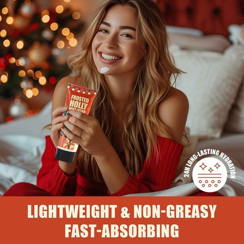 Christmas Bath Gift Set for Women, 5 PCS Bath and Body Gift Set,Holiday Stocking Stuffers with Shower Gel, Body Lotion, Mini Towel,Birthday Gifts for Women