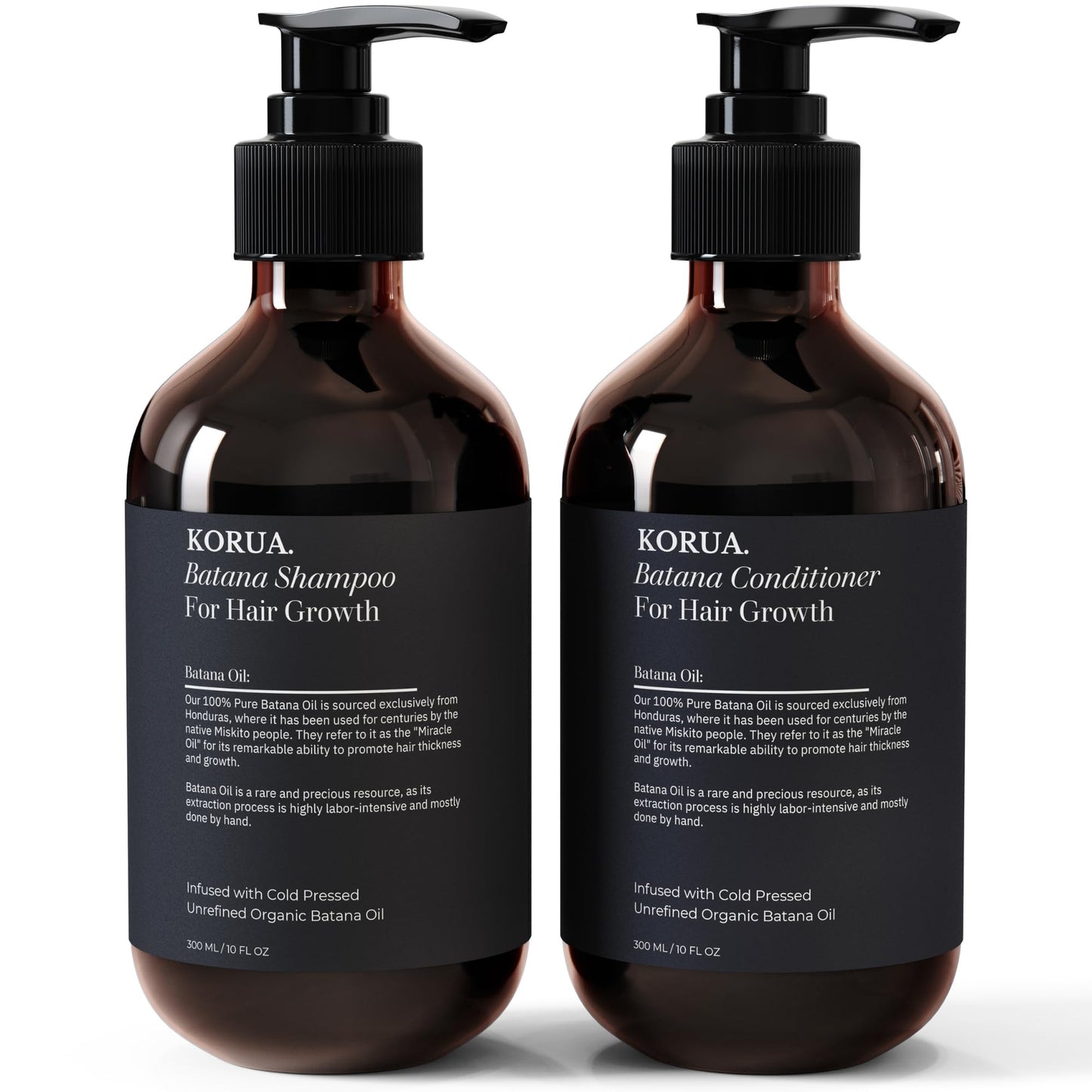 Batana Oil Shampoo and Conditioner for Hair Growth and Healthy Hair