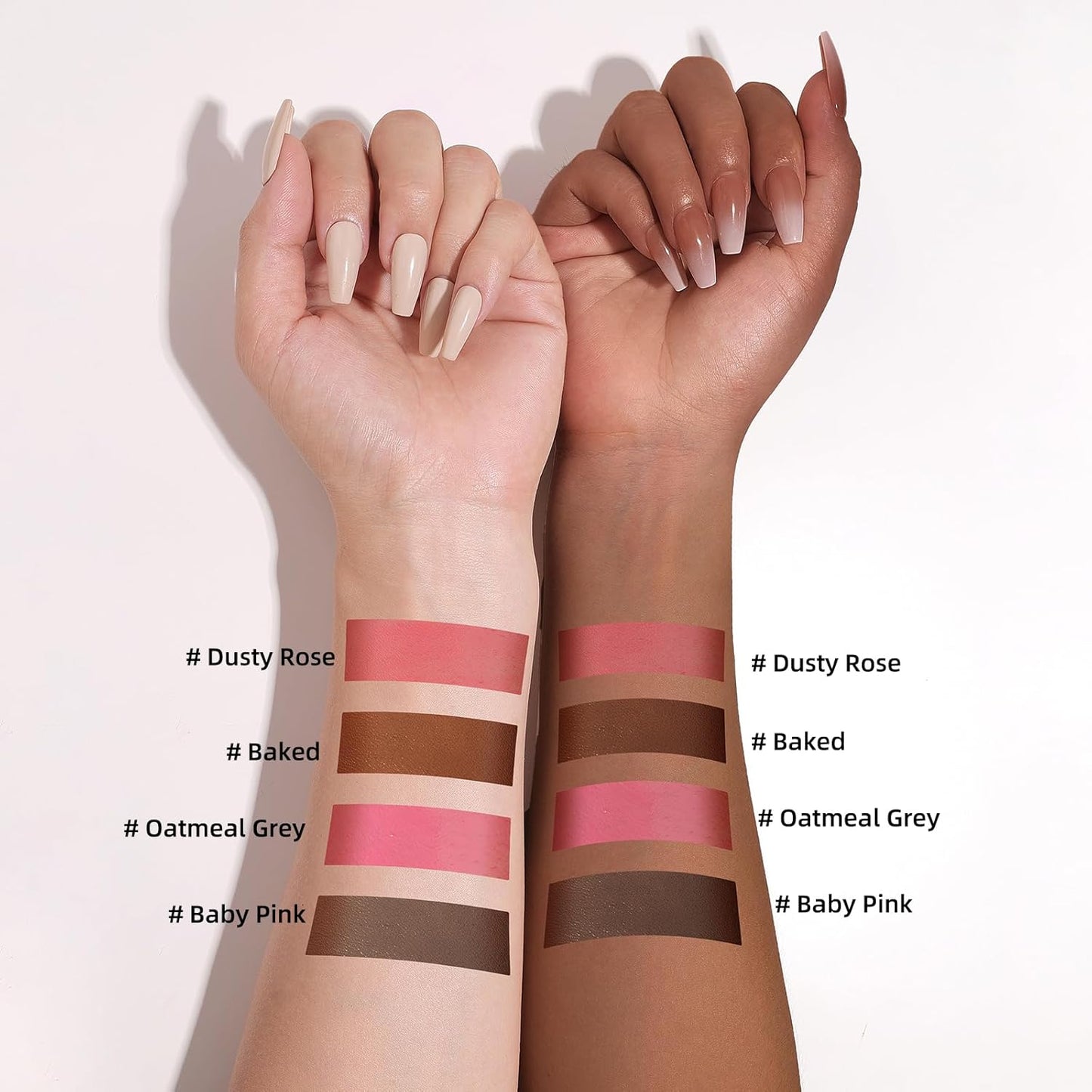 KIMUSE Cream Contour Stick Duo - 2-in-1 Blush & Bronzer for All Skin Tones | Lightweight, Waterproof, Highly Pigmented
