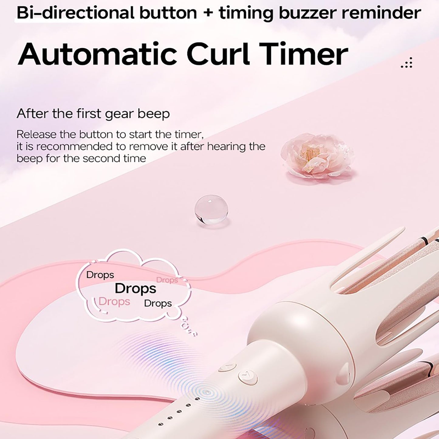 5 in 1 Interchangeable Curling Iron Set, 5 Styling Tools, 28mm，32mm，40mm Roll, Hair Straightener Brush，Volumizing Comb，and Curling Iron，3 Temp & Timer & Negative Ions
