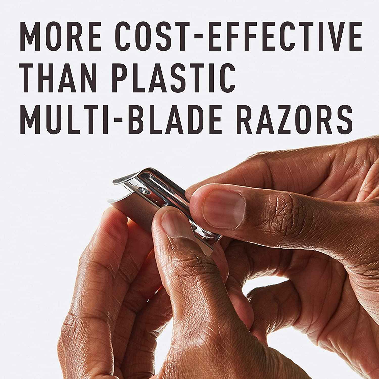 Bevel Razor Blades & Shave Cream Bundle - Includes Shaving Cream for Men & 20 Safety Razor Blades for Men, Clinically Tested to Reduce Skin Irritation and Prevent Razor Bumps