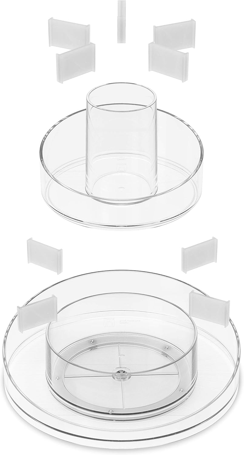 Makeup Organizer - Umbra Cascada Clear Acrylic Design | Compact & Stylish