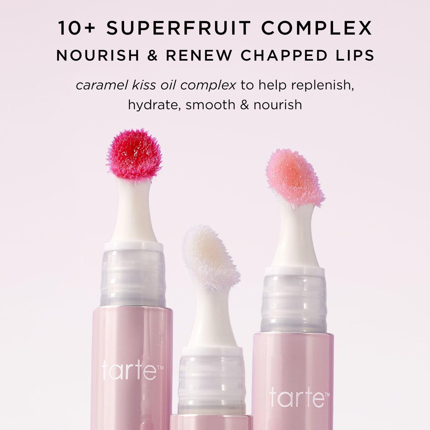 tarte maracuja juicy melt mask – Lip Mask, Balm & Lipgloss with Shea Butter, Hydrating Overnight Treat for Soft Nourished Lips, Vegan & Cruelty-Free, full size, drizzle (pink)