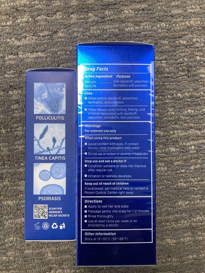 Folliculitis Treatment - Effective Cream & Shampoo for Scalp Relief | 8 oz