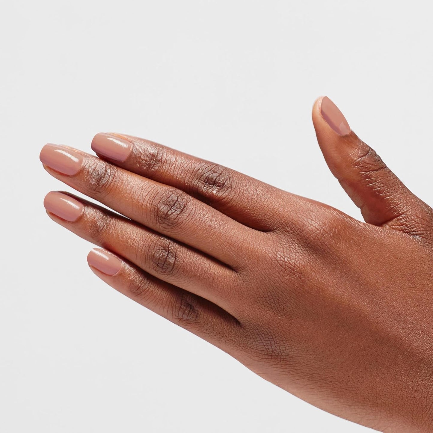 OPI Infinite Shine Barefoot in Barcelona | Opaque Dark Brown Crème Long Wear Gel Like Nail Polish | Vegan, Long Lasting, Streak Free