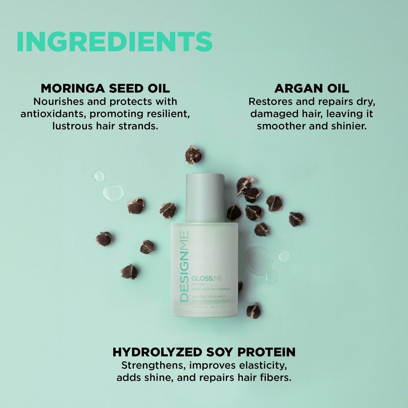 DESIGNME GLOSS.ME Hair Serum 2.7 Oz