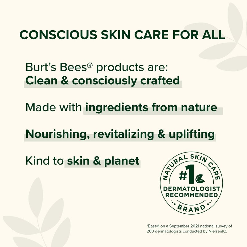 Burt's Bees Truly Glowing Day Lotion for Dry Skin, 1.8 Fluid Ounces