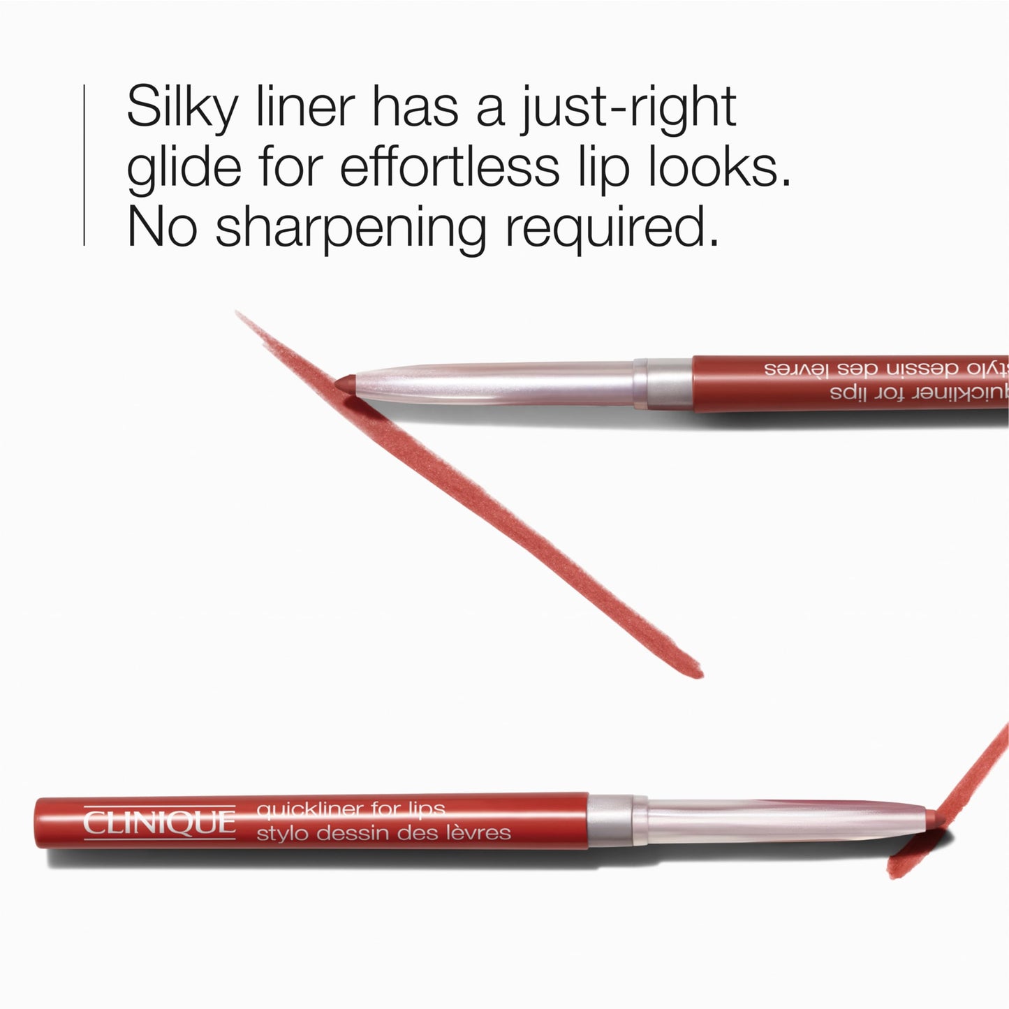 Clinique Long Lasting Quickliner Lip Liner | Non-Drying + No Sharpening, Neutrally