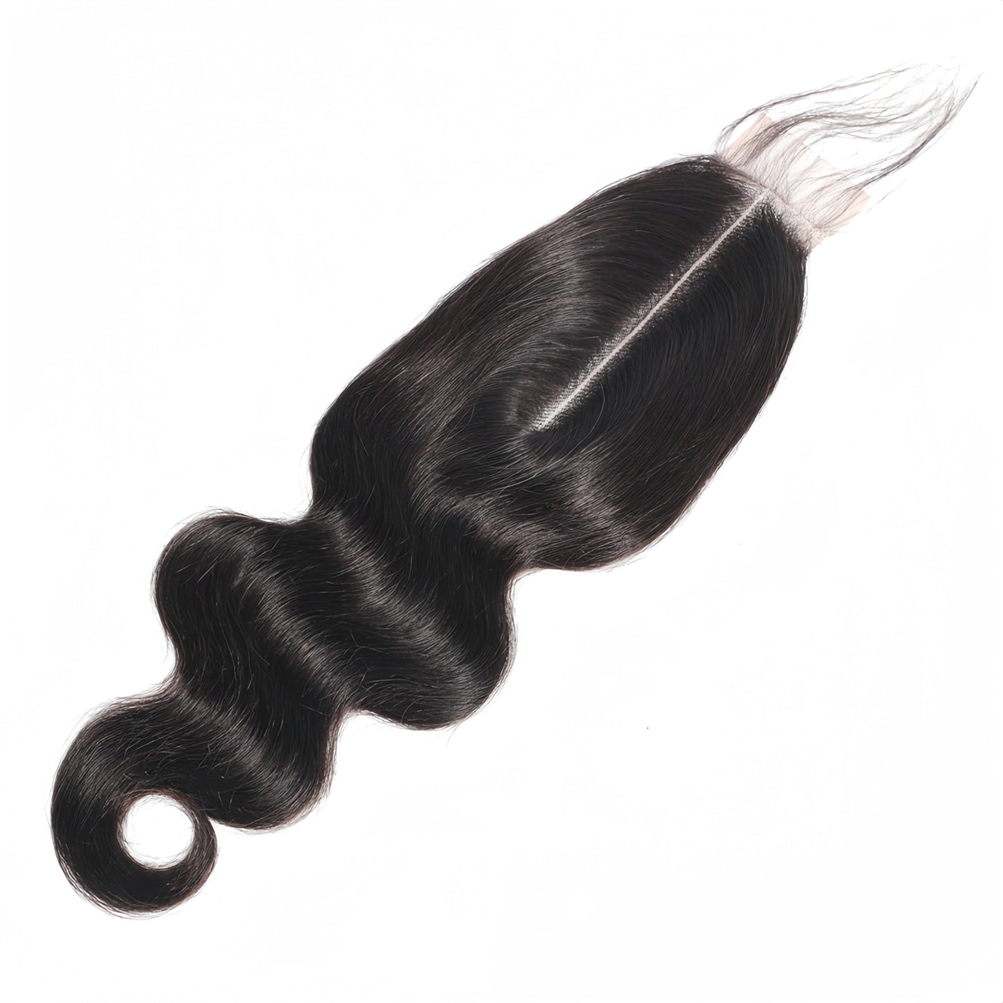 Czrleaty Brazilian 2x6 HD Lace Closure with Baby Hair Deep Middle Part 2x6 Closure Human Hair Body Wave (20")