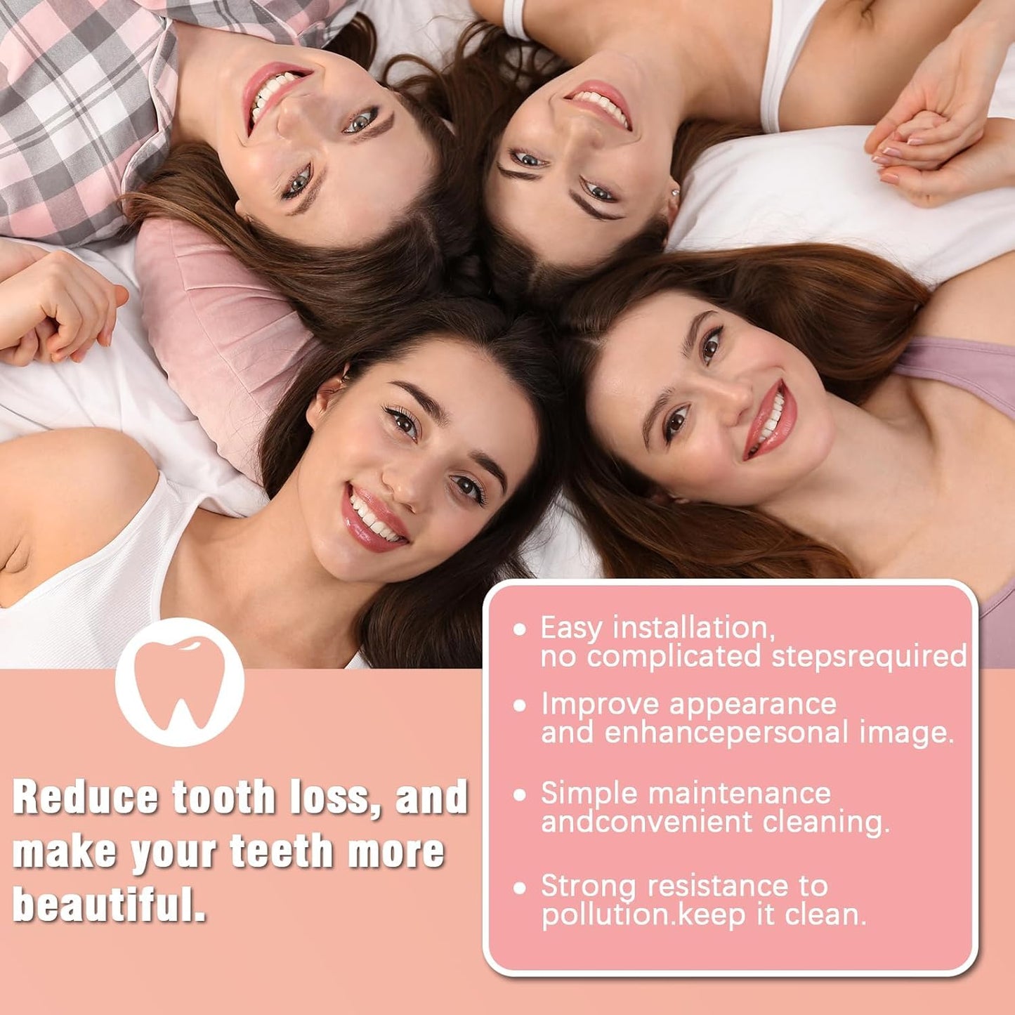 Dentures for Women and Men, Silicone Dentures Upper and Lower