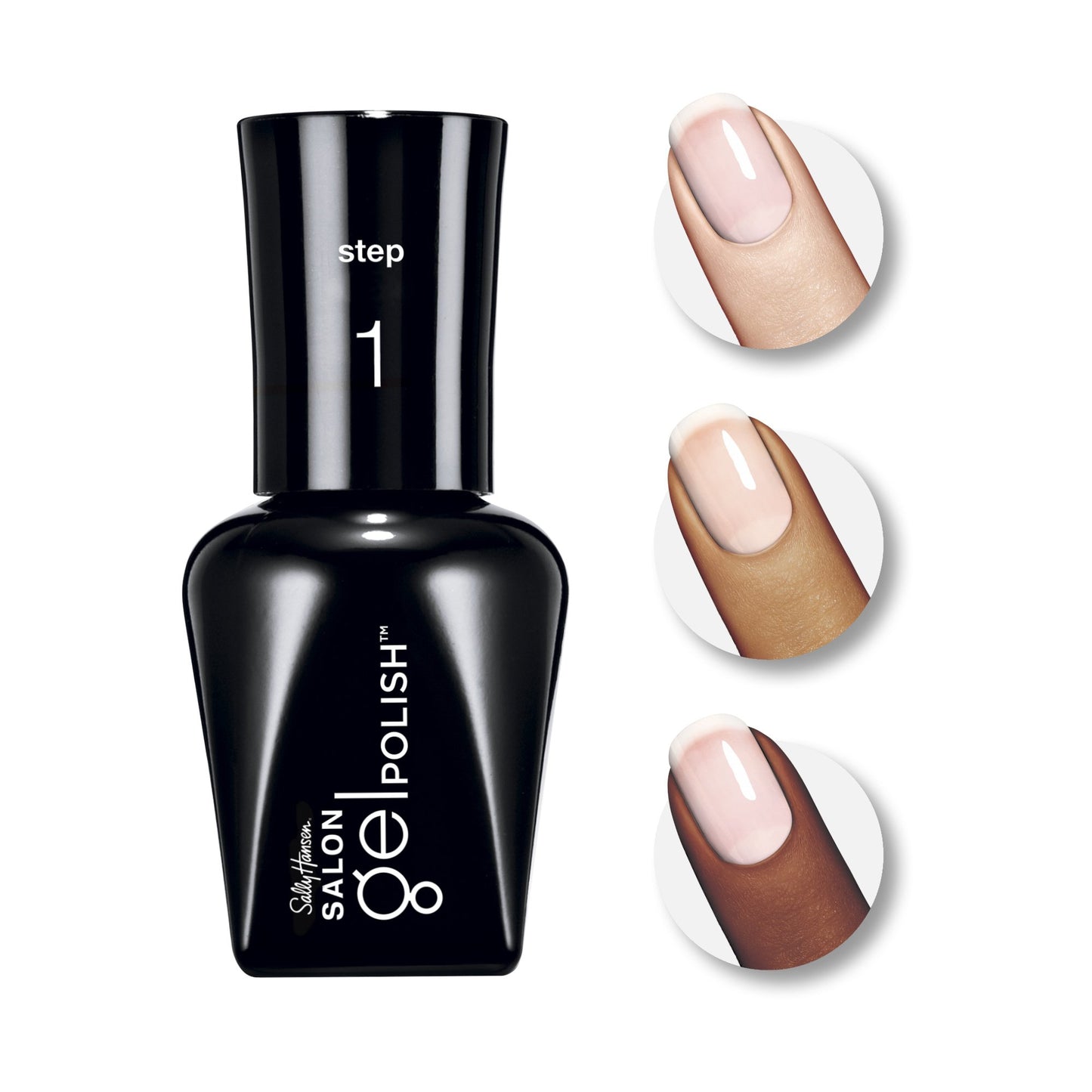 Sally Hansen Salon Pro Gel, Pro-Gel Base Coat, 0.14 Fluid Ounce (Pack of 2)