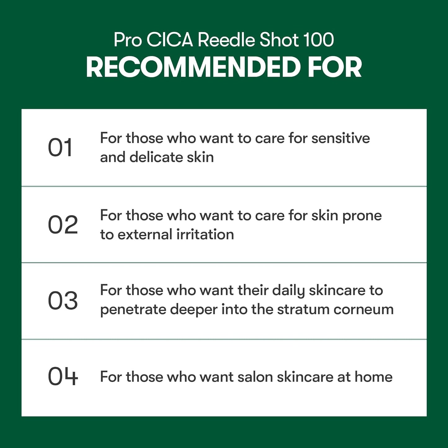 Pro Cica Reedle Shot Serum - Centella Asiatica & Microneedling Formula | Korean Skin Booster, 1.69 fl oz (50ml)