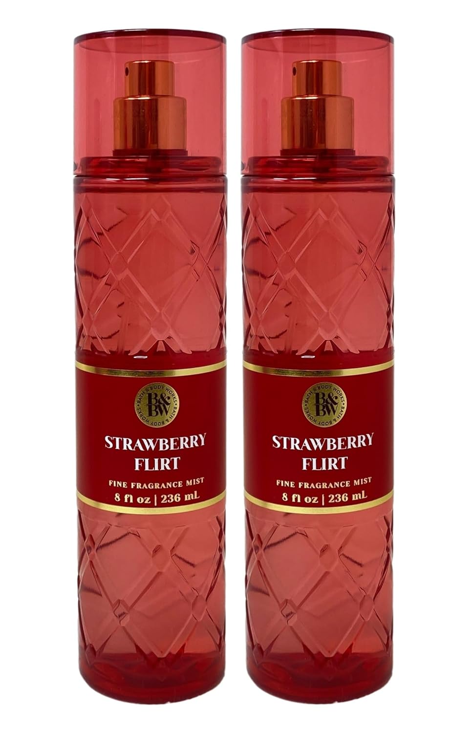Strawberry Flirt Fine Fragrance Mist Bundle - 2 Full Size Bottles | Bath & Body Works