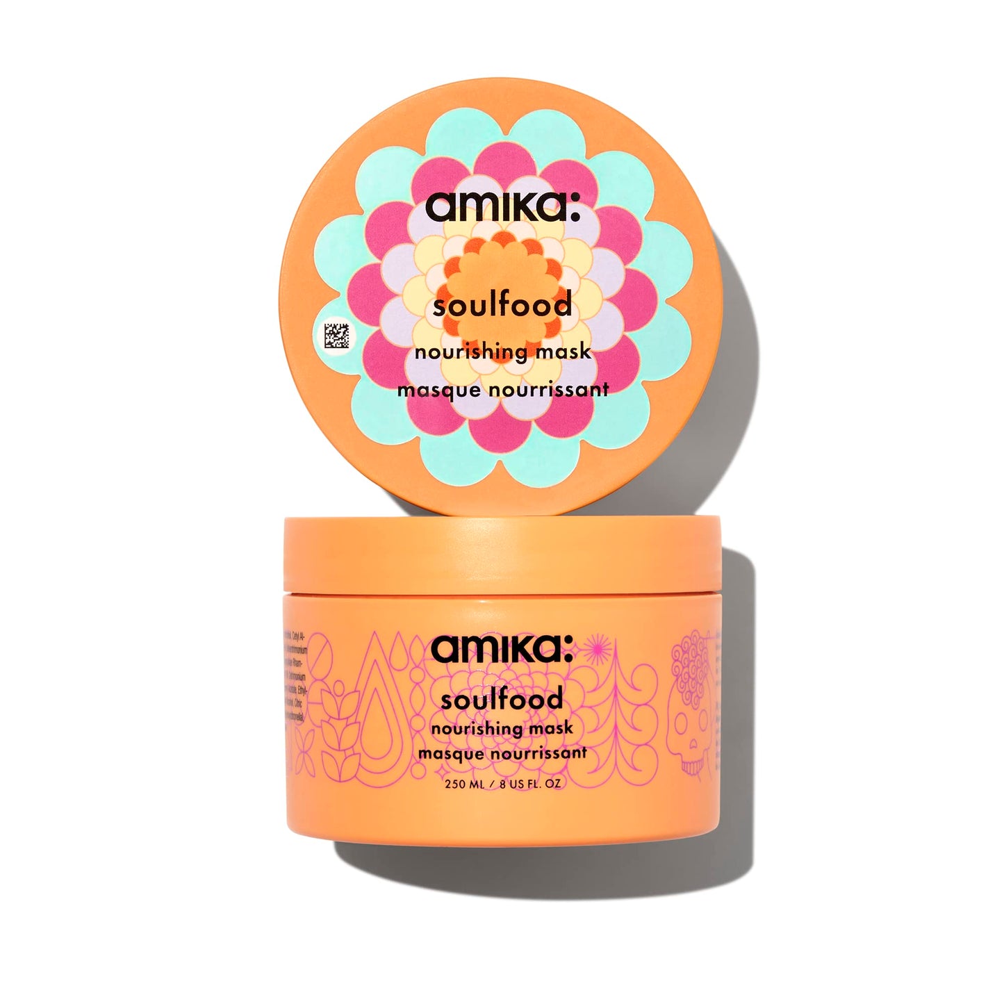 amika soulfood nourishing mask, 250ml