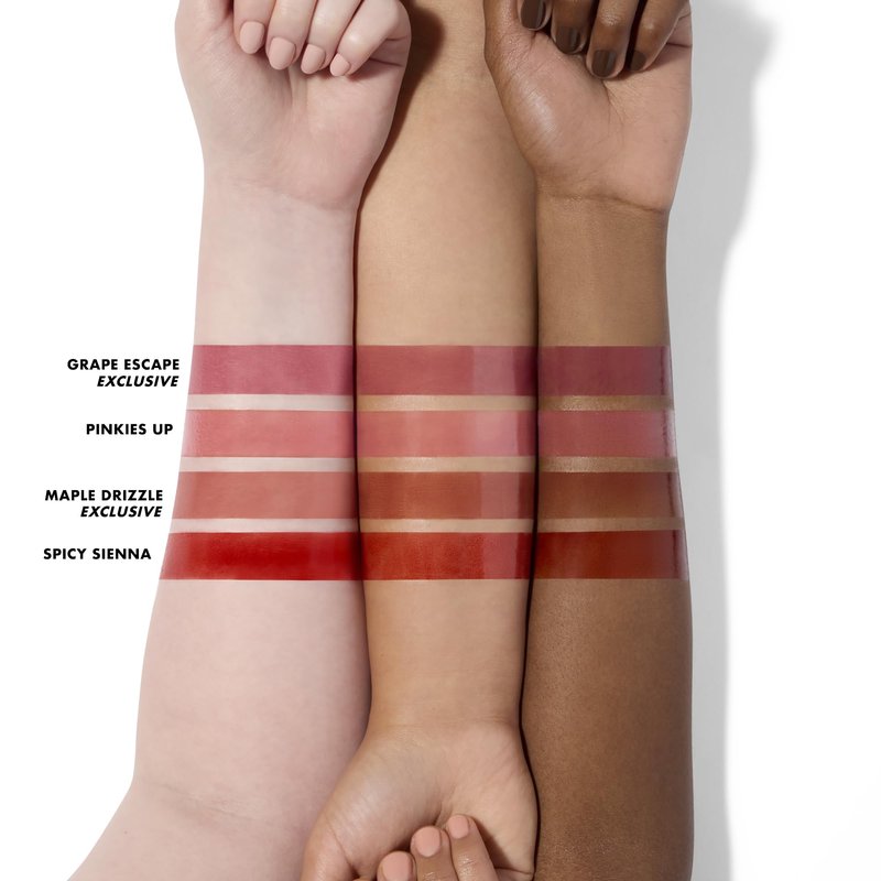 e.l.f. Glossy Lip Stain Shades 4 Days Kit, Long-Lasting Lip Stains For A Sheer Pop Of Color & Subtle Gloss Finish, Vegan & Cruelty-Free, 4 Shades
