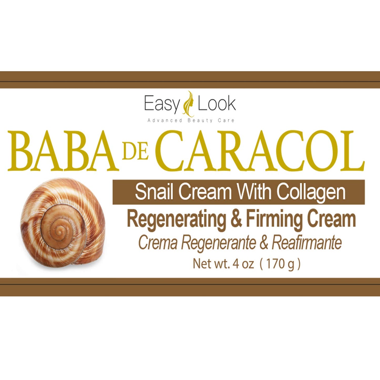Snail Cream with Collagen - Regenerating & Firming Moisturizer | Anti-Aging Skincare