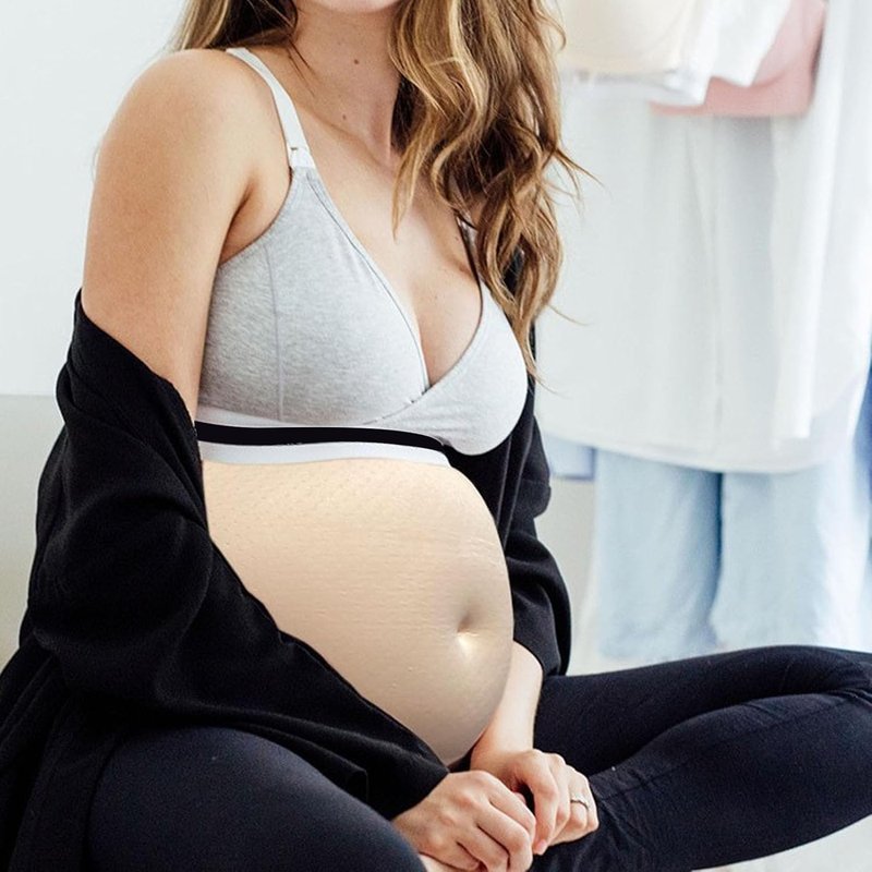 Fake Pregnant Belly - Breathable Soft Lightweight Role Play Accessory | Small (5.9in)