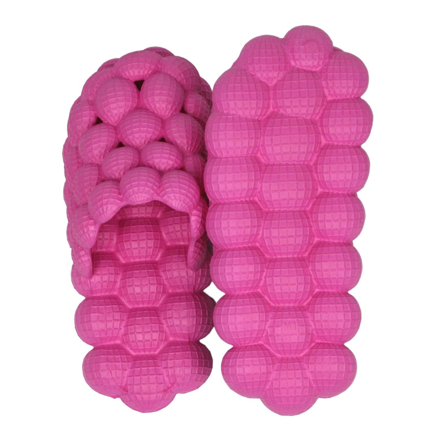 LEPHYON Bubble Slides |Funny Golf Ball Slides| Lightweight Foam Shower Shoes Men|Comfortable Womens Slippers|Stylish Non-Slip Soles Unisex（Babi Pink DIY W7）