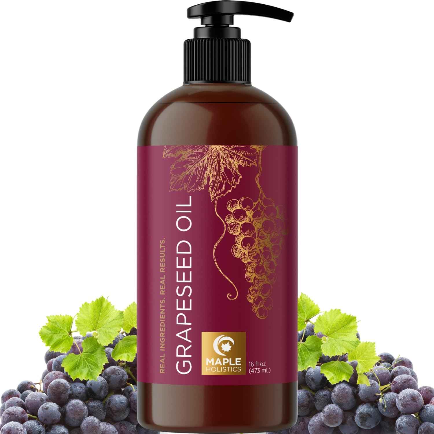 Pure Cold Pressed Grapeseed and Jojoba Oil Bundle - Hydrating Seed Oil for Hair, Skin, and Nails with Carrier Oil for Mixing Essential Oils