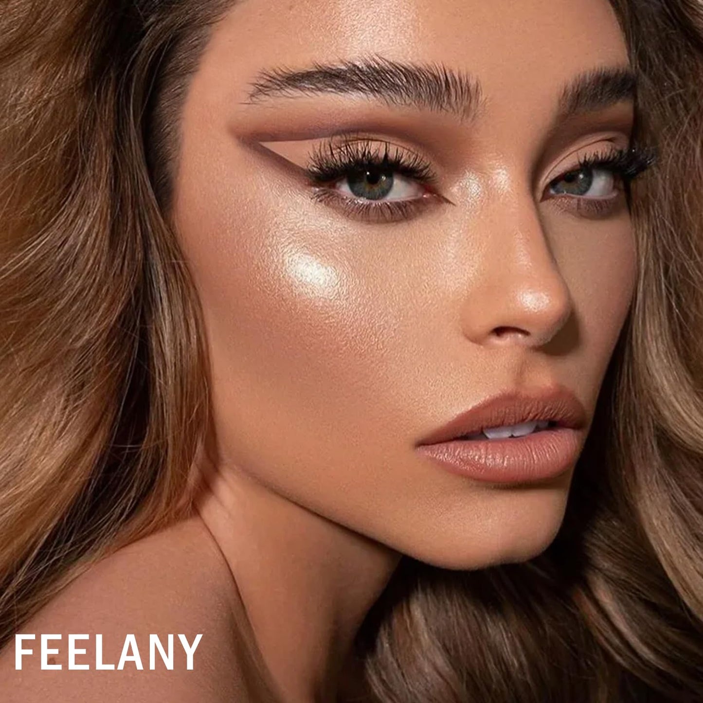 FEELANY PROFESSIONAL MAKEUP Long Lasting Waterproof Eyeshadow Palette 11 Ultra-pigmented Shimmer & Matte Shades and Naked & Brown Warm Neutral makeup palette with Mirror - Blendable Multi-Purpose
